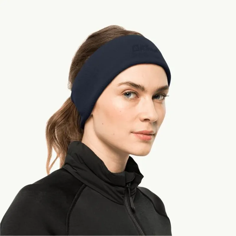 Jack Wolfskin Real Stuff Headband in Night Blue